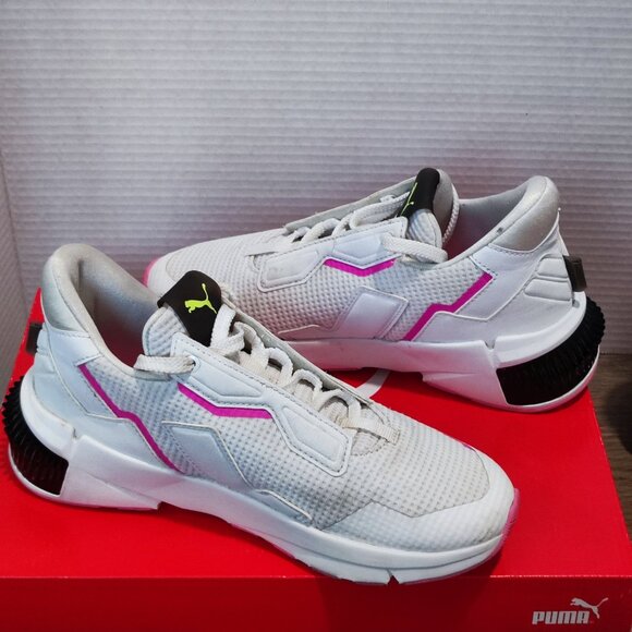 Puma Provoke XT training shoes / sneakers white pink women's size 5.5 - Picture 2 of 12